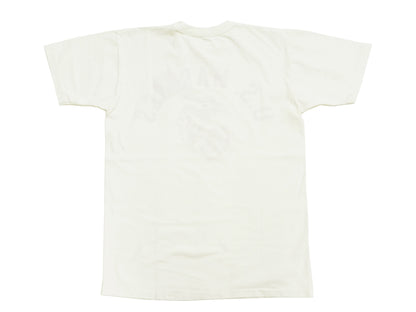 TOYS McCOY Graphic Loopwheel T-shirt - Men's Short Sleeve Taxi Driver U.S. Marines Printed Tee TMC2515 011 Faded-Off-White