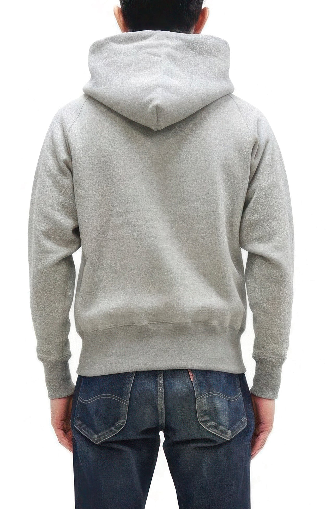 TOYS McCOY Steve McQueen Pullover Hoodie - Extra Heavyweight 14.8oz Loopwheeled Fleece Hooded Sweatshirt - Made in Japan - (TMC2542 021 Ash Heather Gray)