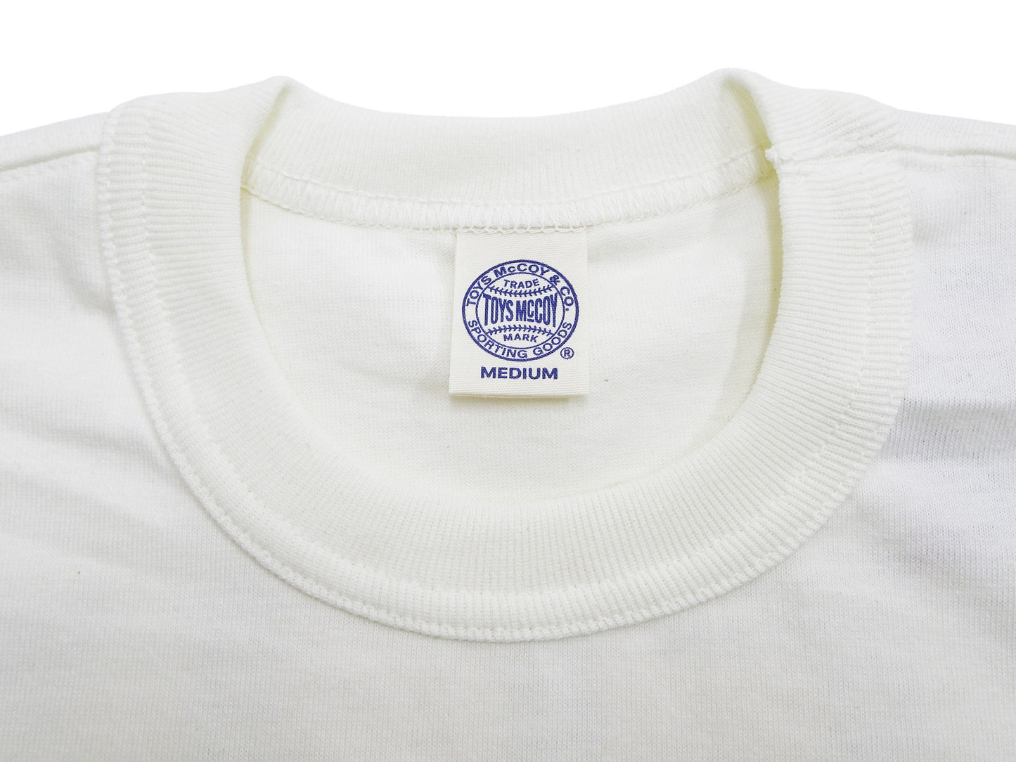 TOYS McCOY Felix the Cat "Rock & Roll" Short Sleeve Loopwheel Graphic T-Shirt - Made in Japan, Tubular Knit, Unwashed Finish (TMC2602 011 Off-White)
