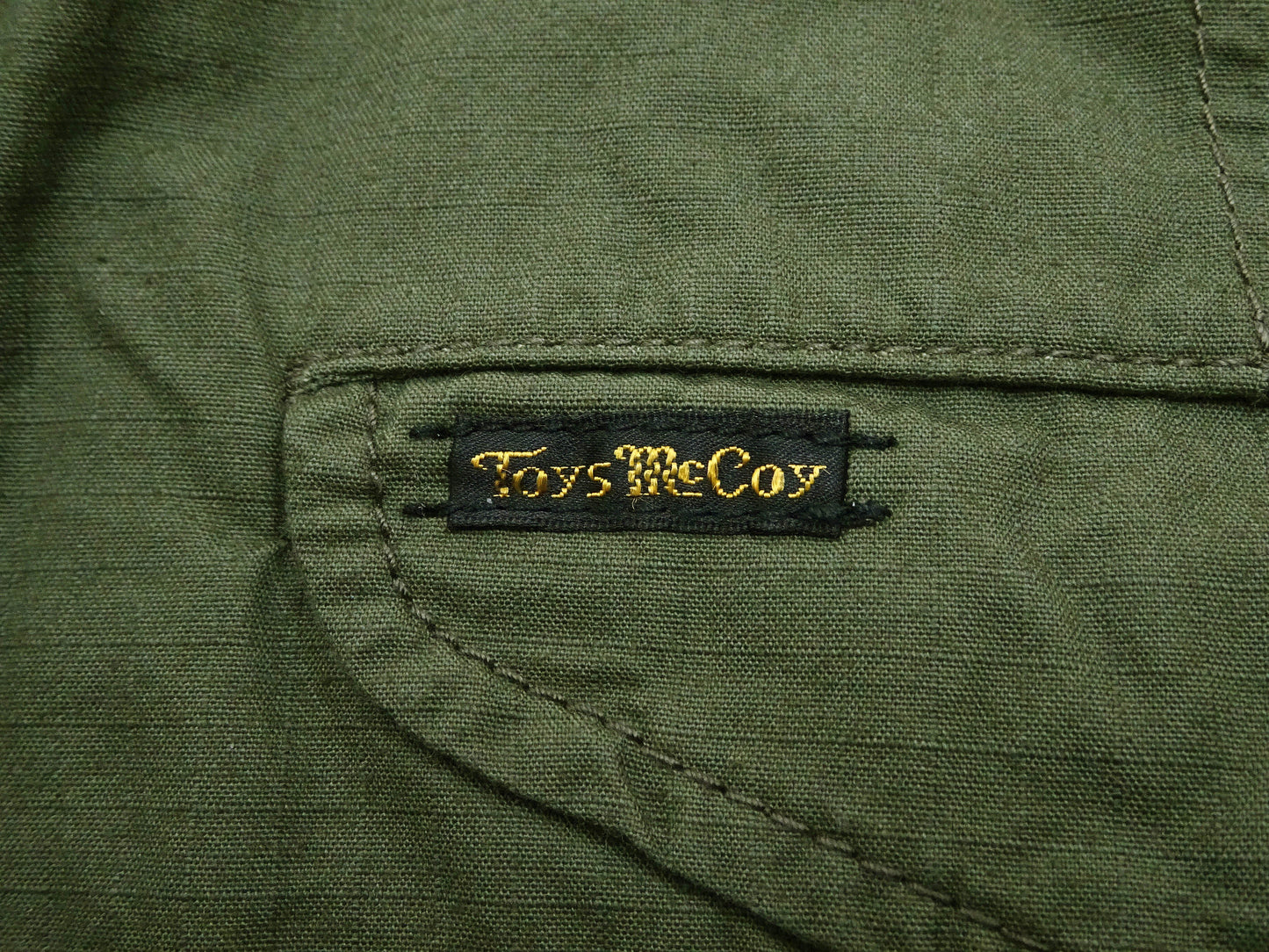 TOYS McCOY Cargo Shorts Men's Classic U.S. Army Fatigue-Inspired Casual Short Pants TMP1802 160 Olive