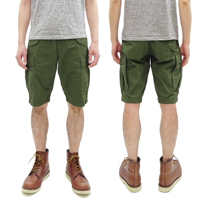 TOYS McCOY Cargo Shorts Men's Classic U.S. Army Fatigue-Inspired Casual Short Pants TMP1802 160 Olive