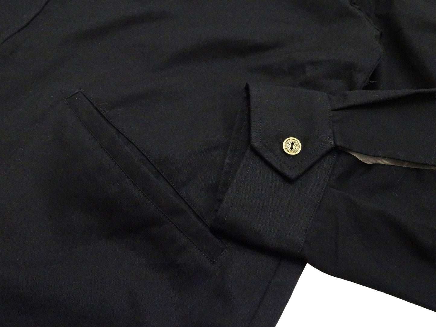 Tailor Toyo Men's Mid-1960s Cotton Vietnam Jacket "Vietnam Map" - Embroidered Vietnam Souvenir Tour Jacket, Pleiku-Inspired Reproduction (TT15892 119 Black)