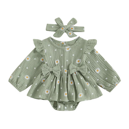 DAISIES Muslin Romper Dress