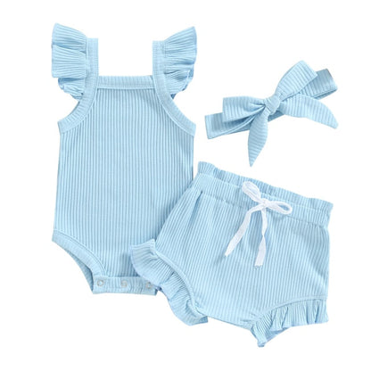 SOLEIA Summer Ruffle Outfit