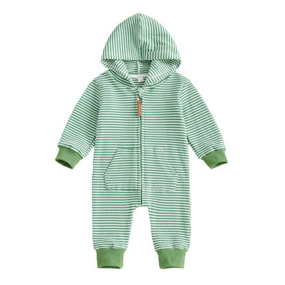 ROCCO Hooded Zipper Jumpsuit