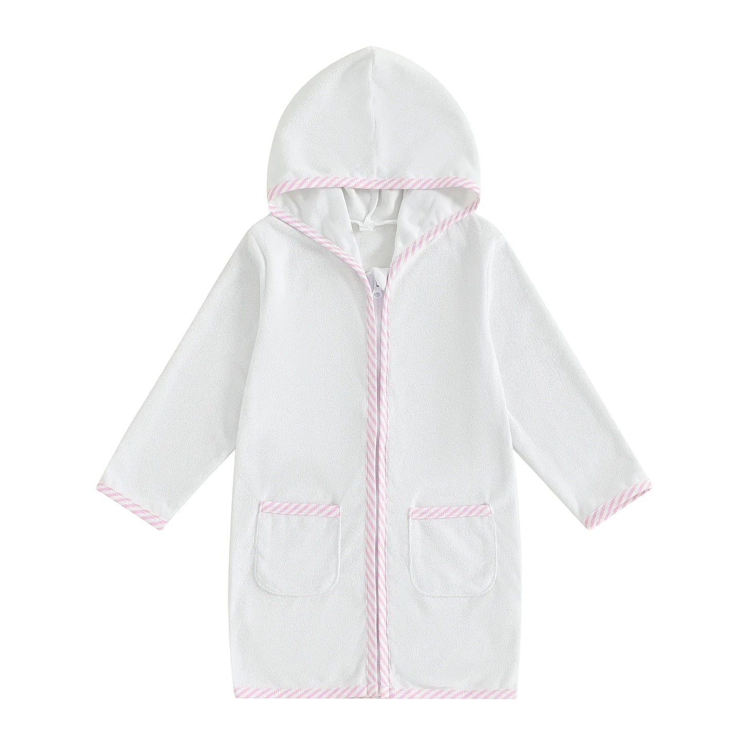 POOL TIME Zipper Bathrobe