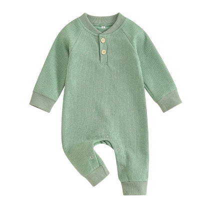 JAX Waffle Knit Jumpsuit