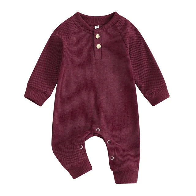 JAX Waffle Knit Jumpsuit