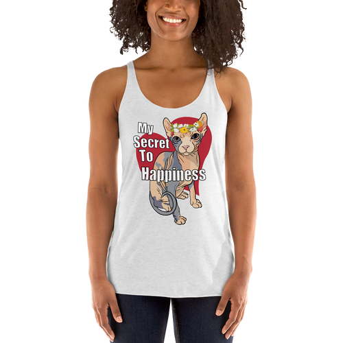"MY SECRET TO HAPPINESS" TANK