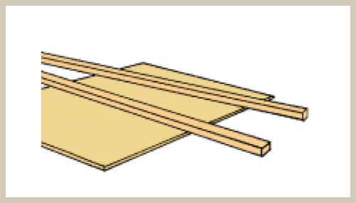 Basswood - Sheetwood - 3/32" x 4"