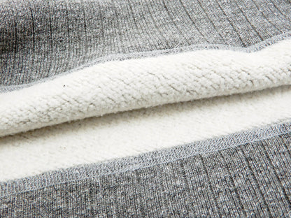 Whitesville Plain Sweatshirt Men's Loop-wheeled V-Insert Vintage Style WV67728 Heather-Gray